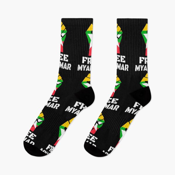 Item preview, Free Myanmar Flag Burma Protest designed and sold by MagicBoutique.