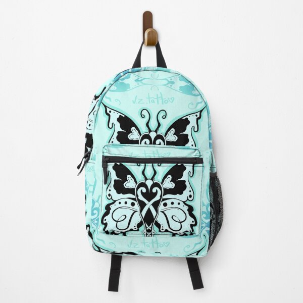Item preview, butterfly, tattoo, blue, turquoise, graphics, children's clothing designed and sold by Nexis808.