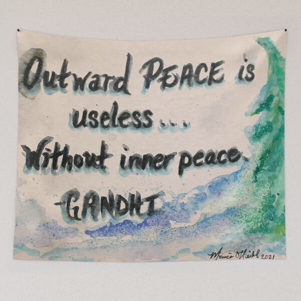 Item preview, Gandhi Quote designed and sold by MoArtsy.