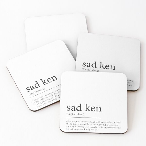 Item preview, Sad Ken designed and sold by Bhamgraphics.