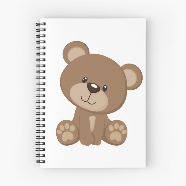 Item preview, Cute drawn brown bear  designed and sold by annarosestudio.