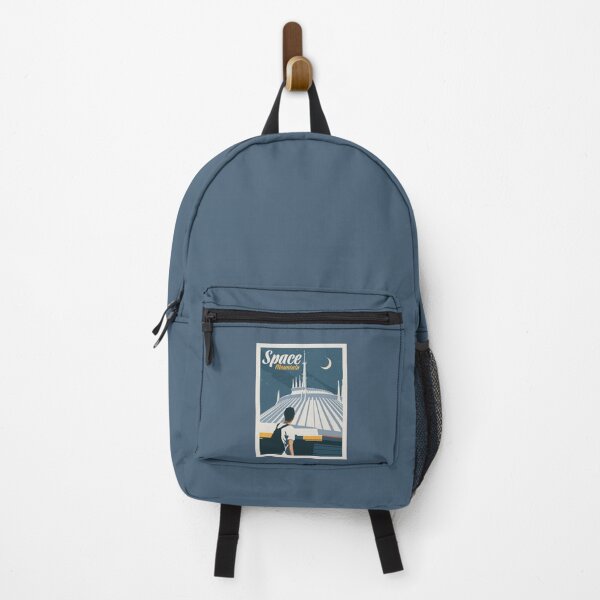 Item preview, Space Mountain - Minimalist Travel Style - Theme Park Art designed and sold by MainStreetStudo.