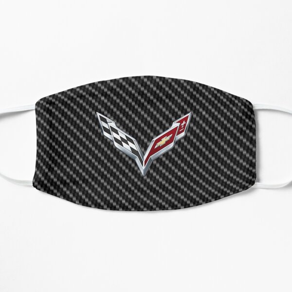 C7 logo on Carbon Background Flat Mask