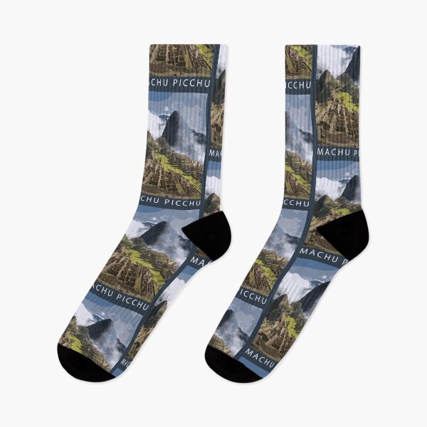 Item preview, MACHU PICCHU - Machu Picchu Inca Trail Vintage Retro Art designed and sold by Go Logo Designs.