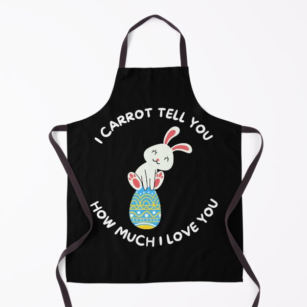 Item preview, I Carrot Tell You How Much I Love You, Funny Easter Punny Egg Gift. designed and sold by PrettyAmazing.