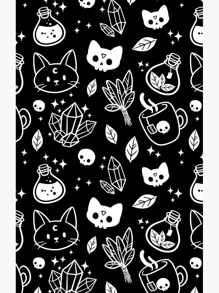 Herb Witch // Black and White | Nikury by nikury