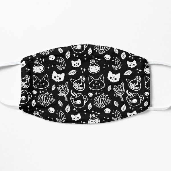 Herb Witch // Black and White | Nikury Flat Mask