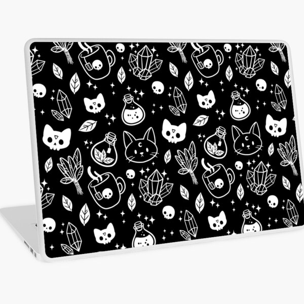 Vista previa del artículo con la obra «Bruja de hierbas // Blanco y negro | Nikury», diseñado y vendido por nikury.