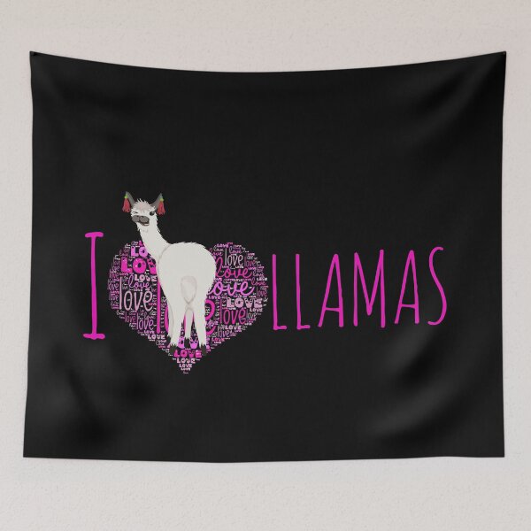Item preview, I Love Llamas - All You Need Is Love And Llamas designed and sold by mewsis.