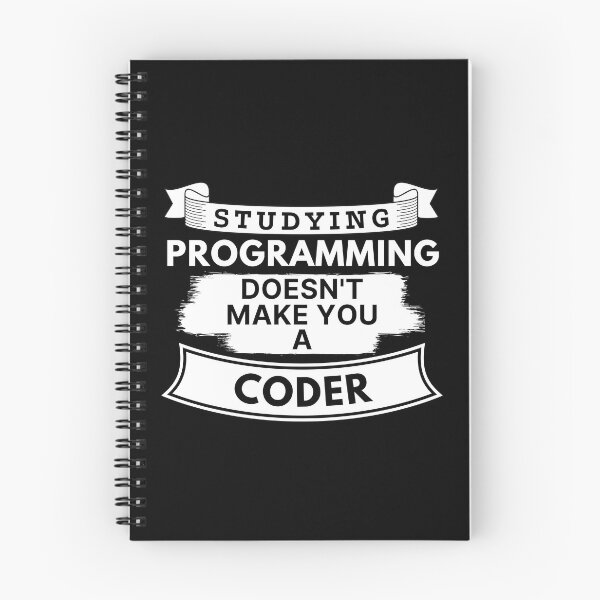 Item preview, Studying Programming Doesn't Make You a Coder designed and sold by TakeOnWisdom.