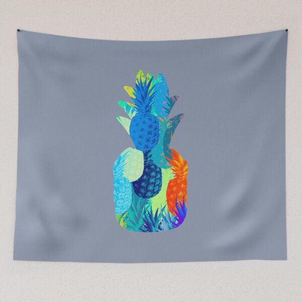 Aperçu de l'œuvre conception colorée d'ananas créée et vendue par pineappledizajn.