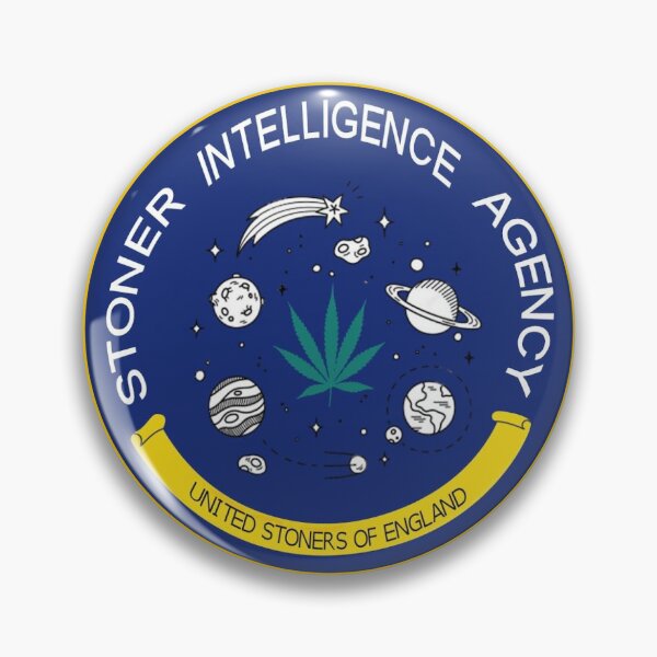 Item preview, The Stoner Intelligence Agency Podcast Logo designed and sold by SteRRuM.