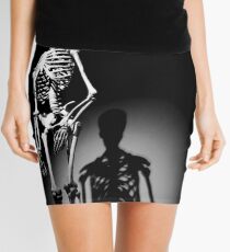 human anatomy t-shirt, human skeleton Mini Skirt