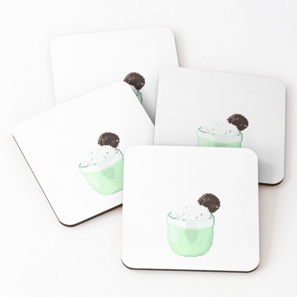 Item preview, Pixel Pistachio Cookie Latte  designed and sold by HDApple.