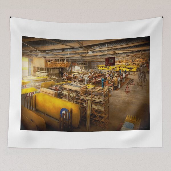 Item preview, Plane - Factory - Hand made planes 1939 designed and sold by Mike Savad Photography.