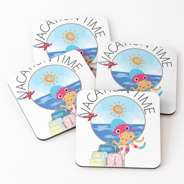Item preview, Octopus Vacation Time designed and sold by Jeanettcha.