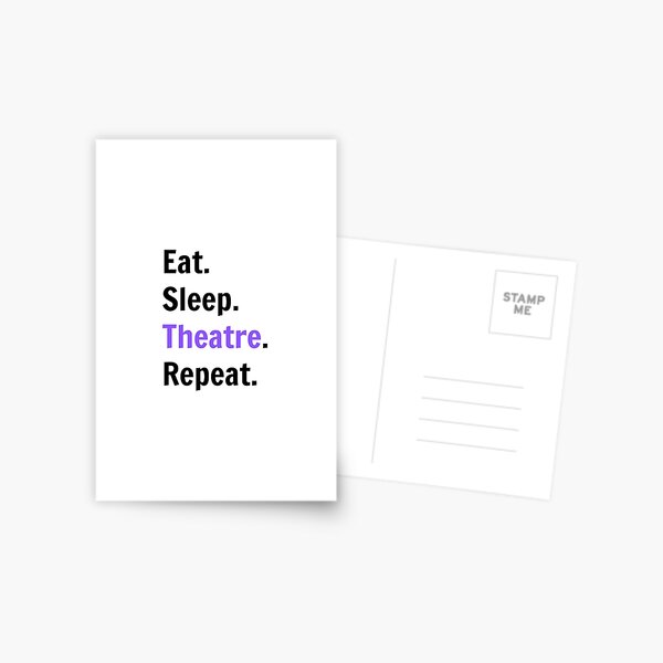 Theatre Kid Postcard