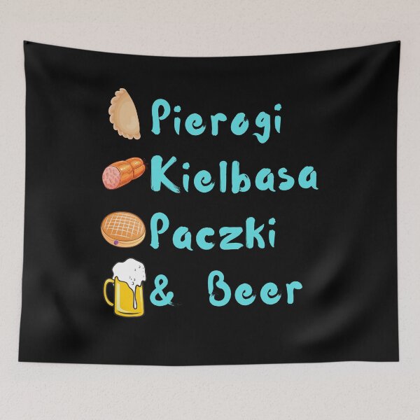 Item preview, Polish Food Art Pieregi Paczki Kielbasa designed and sold by ecdato.
