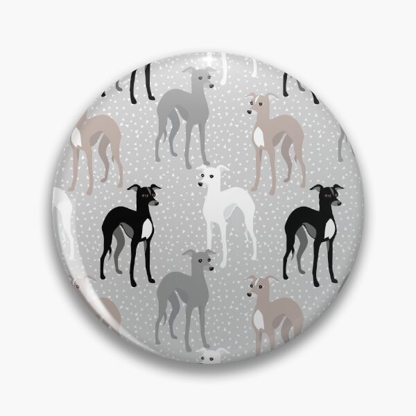 Item preview, Italian Greyhounds Mid-Century Modern Pattern designed and sold by AntiqueImages.