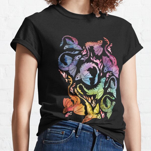 Rainbow Printed T-Shirt - Ready to Wear