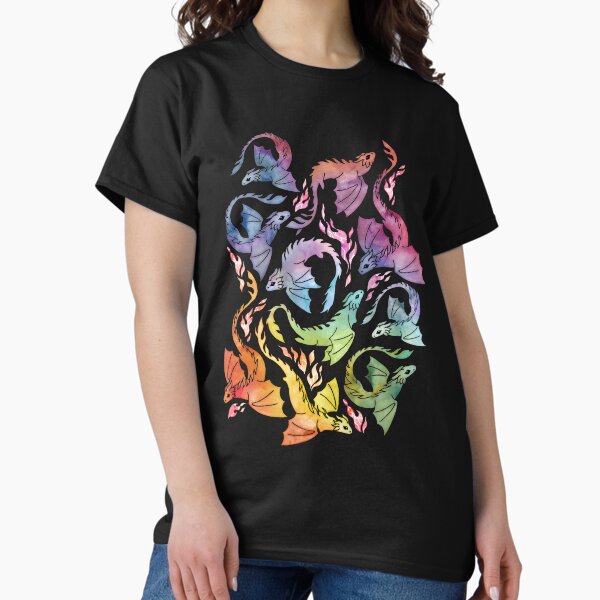 Item preview, Dragon fire dark rainbow designed and sold by adenaJ.