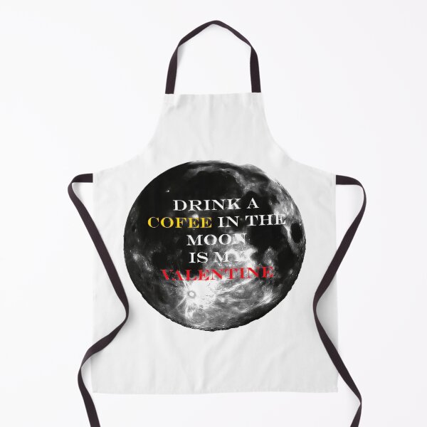 Item preview, Drink A Coffee In The Moon Is My Valentine designed and sold by GEORGETADL.