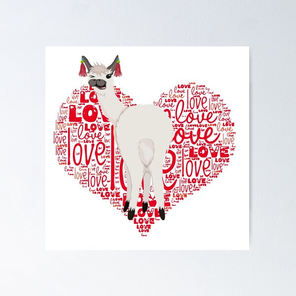 Item preview,  All You Need Is Love And Llamas designed and sold by mewsis.