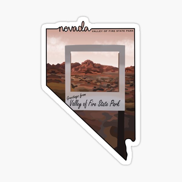 Valley Of Fire Stickers for Sale | Redbubble