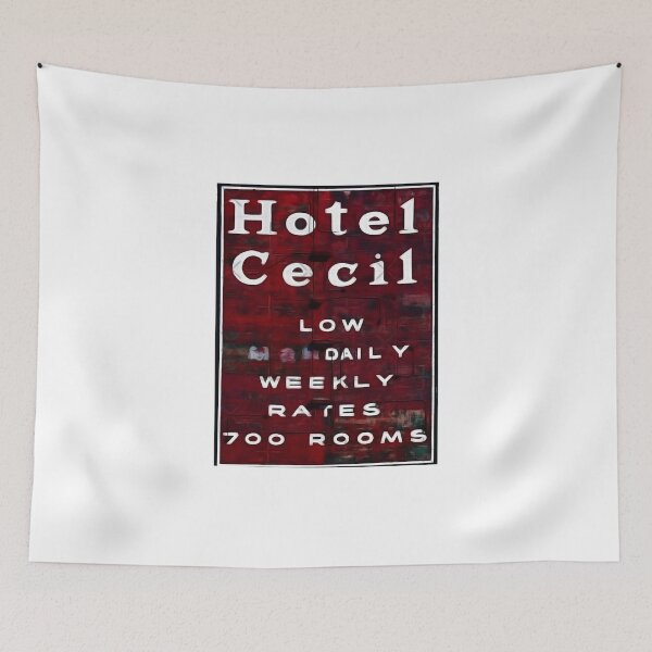 Item preview, Hotel Cecil sign designed and sold by GEORGETADL.