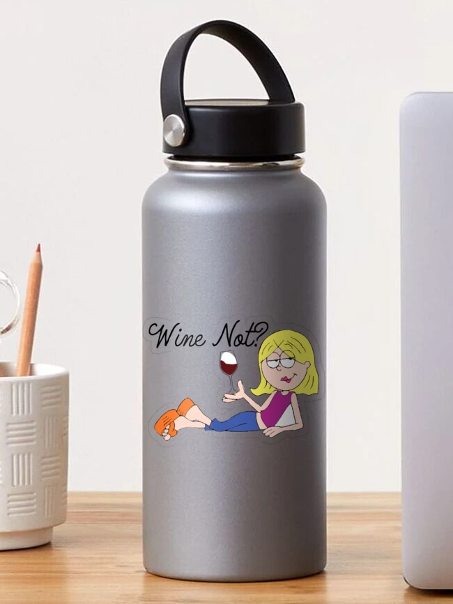 Lizzie McGuire Personalized Stemless Wine Glass