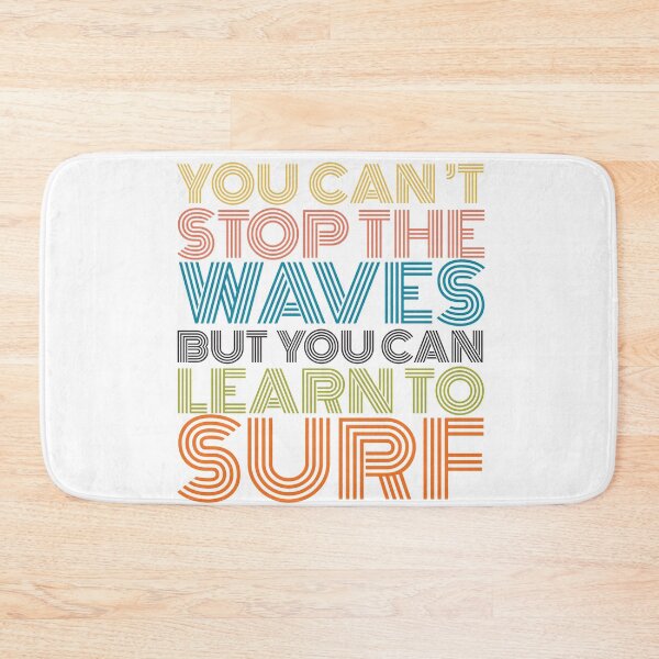 Item preview, You can’t stop the waves poster designed and sold by SurfolioPrints.