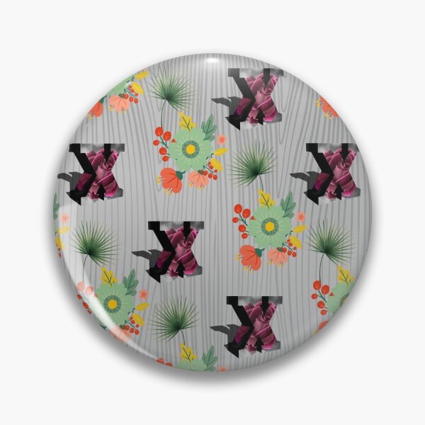 Item preview, Letter X with Floral designed and sold by MoSaid.