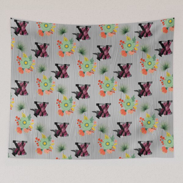 Item preview, Letter X with Floral designed and sold by MoSaid.
