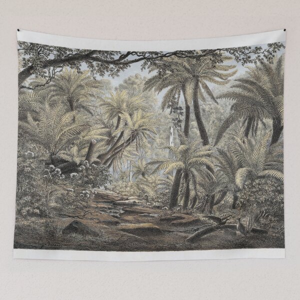 Item preview, Ferntree Gully by Eugene von Guerard designed and sold by redoARTstore.