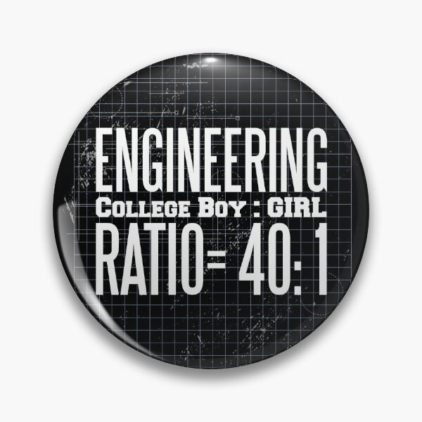 Item preview, Engineering College boy girl ratio 40 to 1 designed and sold by Piztees.