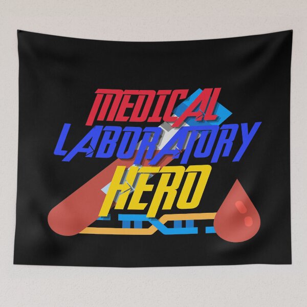 Item preview, MEDICAL LABORATORY HERO TEST TUBE MEDICAL LABORATORY SCIENTIST  designed and sold by Hippiesole.