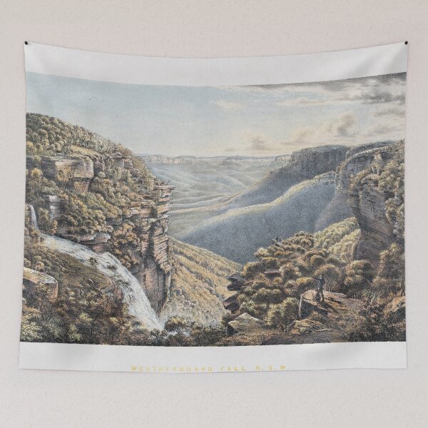 Item preview, Weatherboard Falls by Eugene von Guerard designed and sold by redoARTstore.