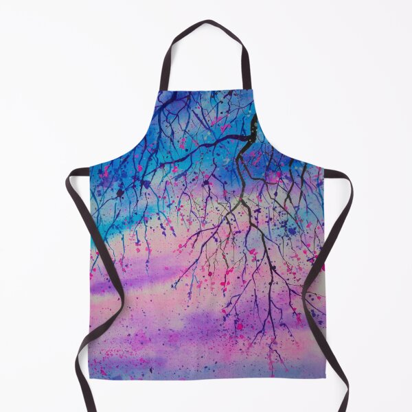 Item preview, Evening tree hand drawn watercolour artwork designed and sold by NinaJayasinghe.