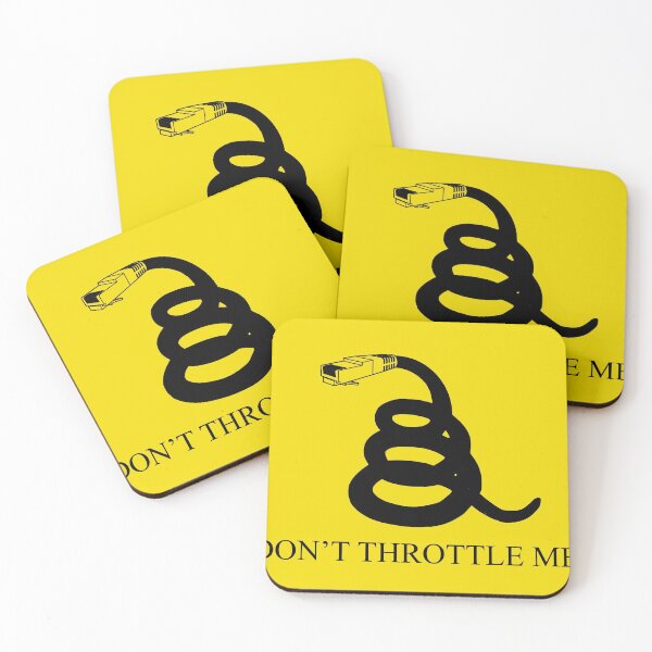 Item preview, Don't Throttle Me Internet Neutrality Alternative Fictional Flag designed and sold by Canvas  Fusion.