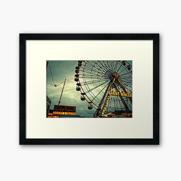 Donuts and Crepes - The Hoppings, Newcastle Framed Art Print