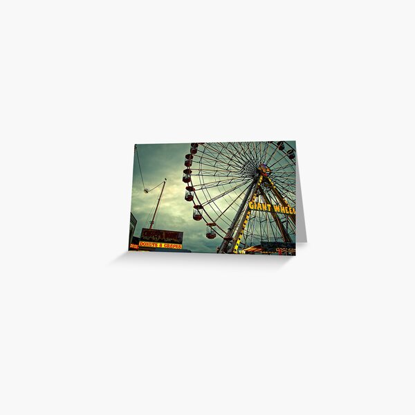 Donuts and Crepes - The Hoppings, Newcastle Greeting Card