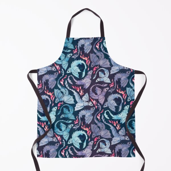 Item preview, Dragon fire dark turquoise and purple designed and sold by adenaJ.