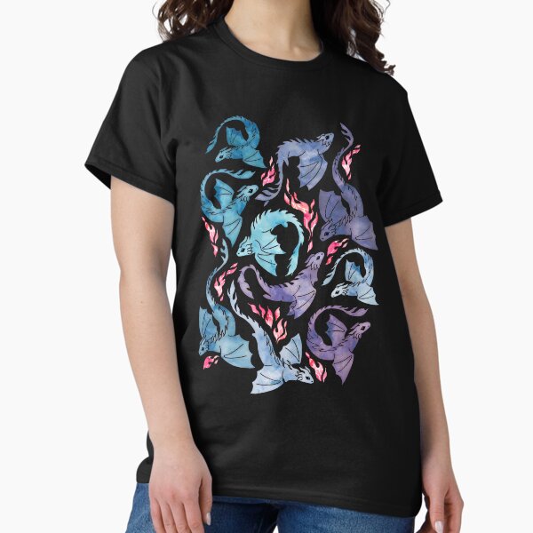Item preview, Dragon fire dark turquoise and purple designed and sold by adenaJ.