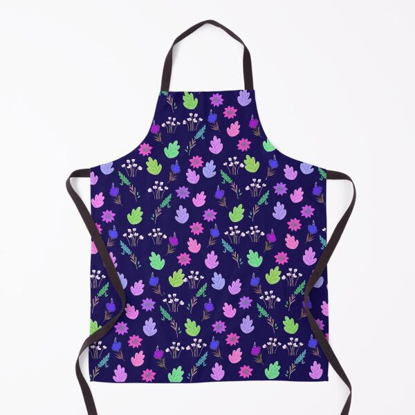 Item preview, Colorful Tiny Flowers and Leaves Vivid Colors, Colorful Floral Leafy Pattern designed and sold by Warenae.