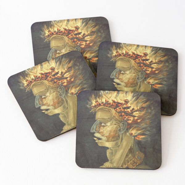 Item preview, Fire (1566) - Giuseppe Arcimboldo designed and sold by SALON DES ARTS.