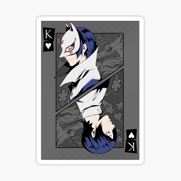 Persona 5 Joker Card Greeting Card by KOSCs