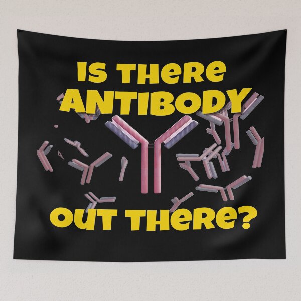 Item preview, IS THERE ANTIBODY OUT THERE? FUNNY MEDICAL LABORATORY SCIENTIST  designed and sold by Hippiesole.