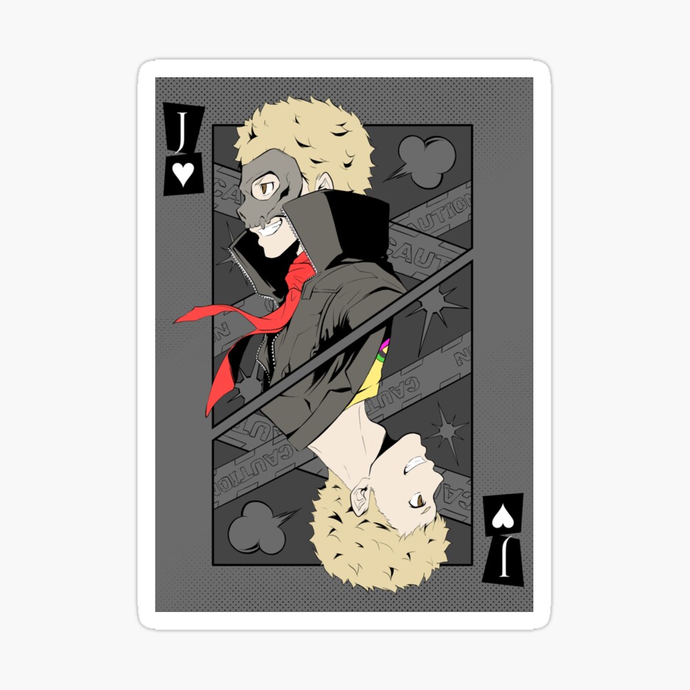 Persona 5 Joker Card Greeting Card by KOSCs