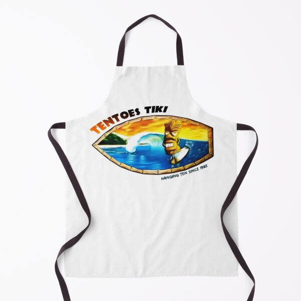 Item preview, Tentoes Tiki Vintage surfer designed and sold by GEORGETADL.