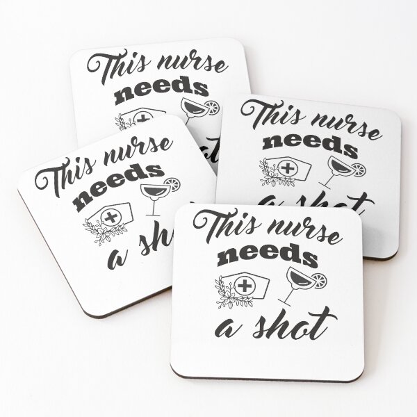Item preview, This Nurse Needs A Shot - Funny designed and sold by RedQuality.